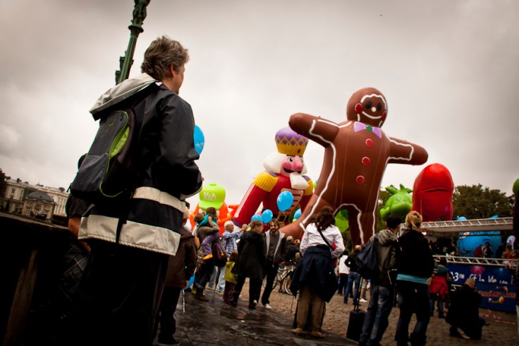 Départ de la Balloon's Day Parade, Bruxelles - Photo : Fred Giet (Gilderic)