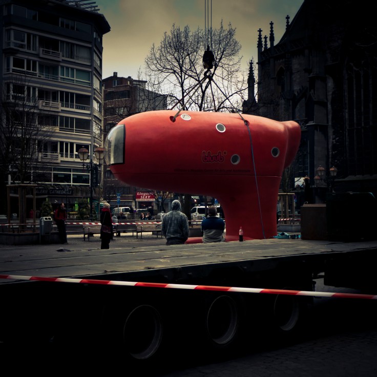 Bluub (Place Cathédrale, Liège) - Photo : Gilderic