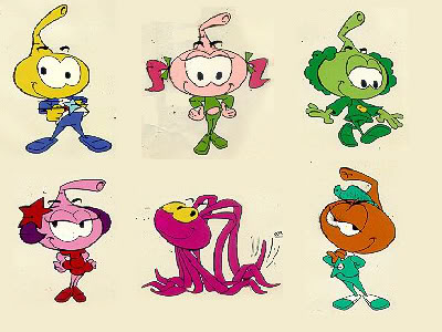 Les Snorkys : personnages