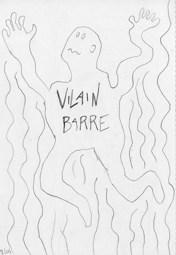 Vilain-Barré par Gilderic (première page du storyboard) Vilain-Barré par Gilderic (première page du storyboard)