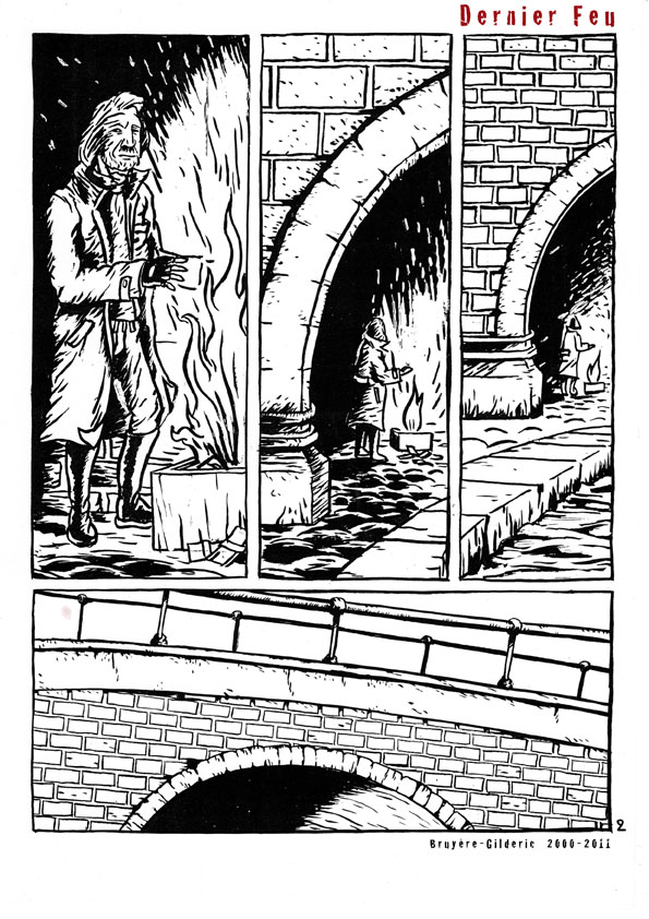 Dernier feu 2 (n&b) - Une BD apocalyptique de J. Bruyère et Gilderic