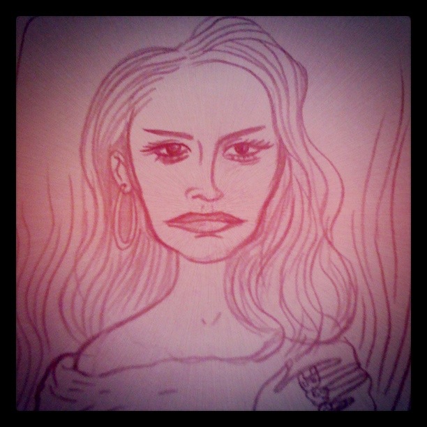 Lana Del Rey - Illustration de Gilderic