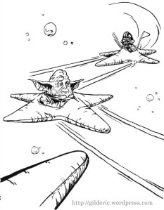 Star Wars (La Foire des Etoiles) - dessin : Gilderic