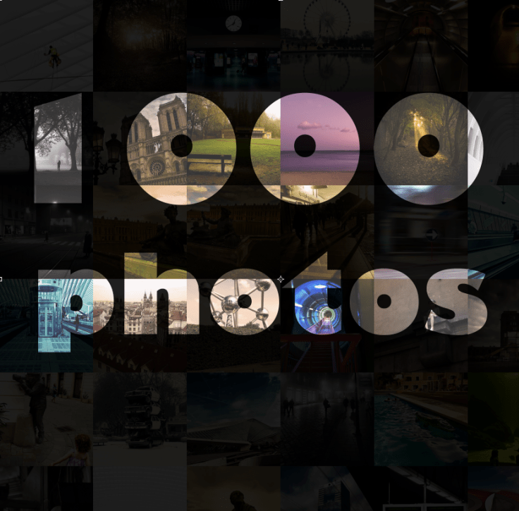 1000 photos (de Gilderic sur Flickr)