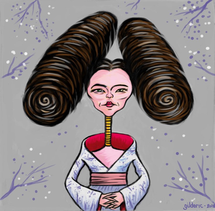 Pop Icons : Bjork  (Illustration : Gilderic)