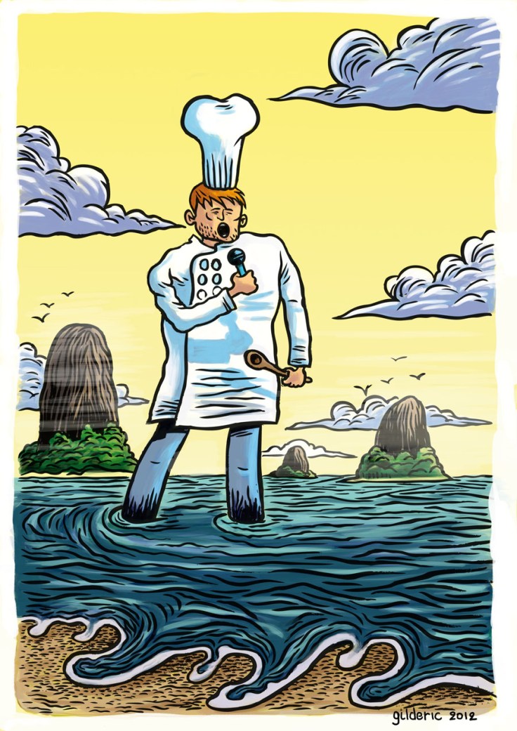 Top Voice à Koh-Lanta (Illustration : Gilderic)