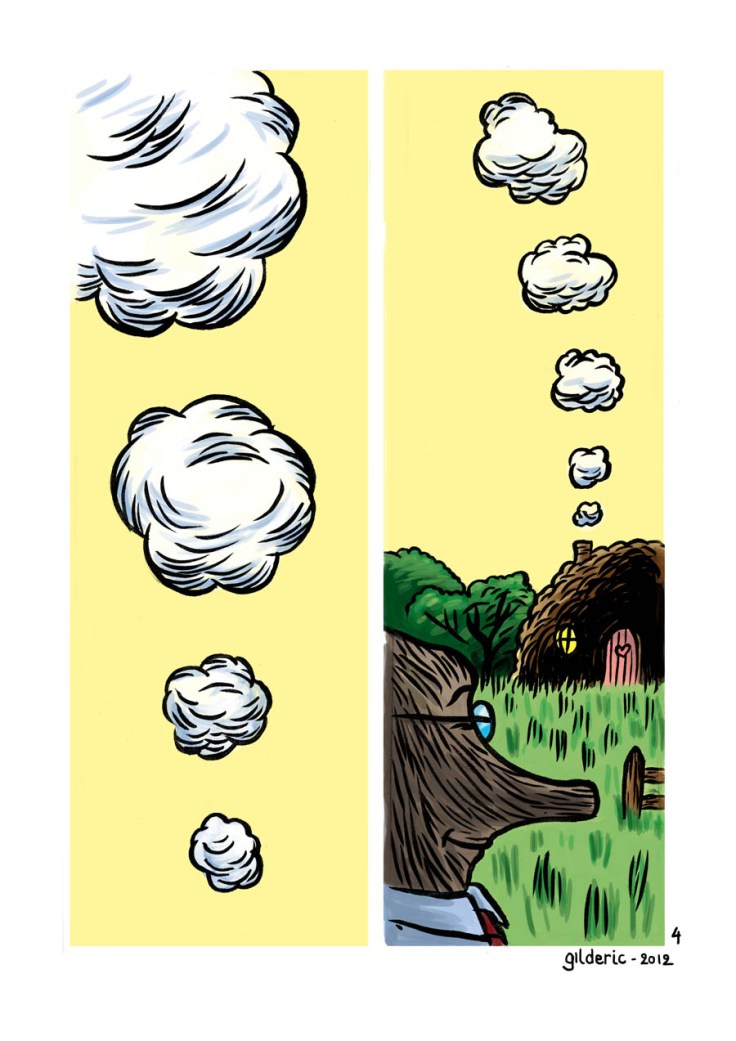 Taupe Chef, page 4, une BD de Gilderic Taupe Chef, page 4, une BD de Gilderic