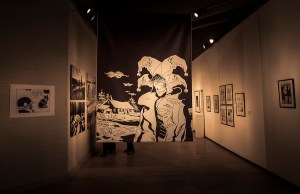 A l'ombre du silence, rétrospective Comès, BAL, Liège (Photo : Gilderic)