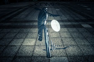 Anamorphose, A l'ombre du silence, rétrospective Comès, BAL, Liège (Photo : Gilderic)