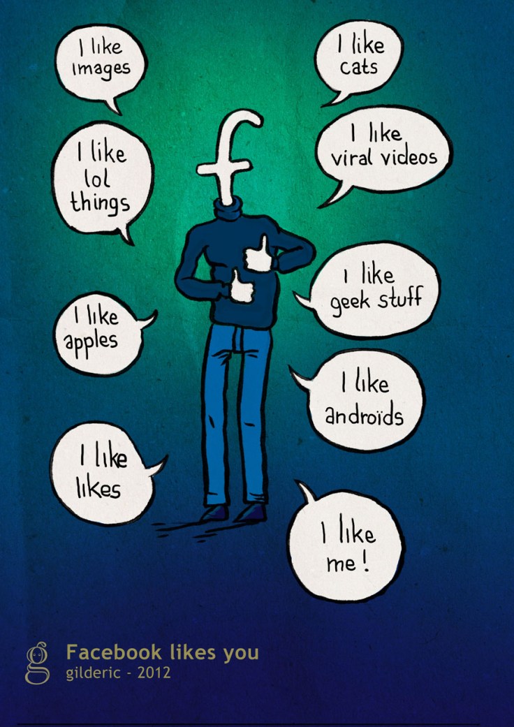 Facebook likes you - Illustration de Gilderic Facebook likes you - Illustration de Gilderic