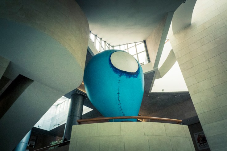 Sculpture d'après Tim Burton (Expo Tim Burton, Cinémathèque de Paris) - Photo : Gilderic