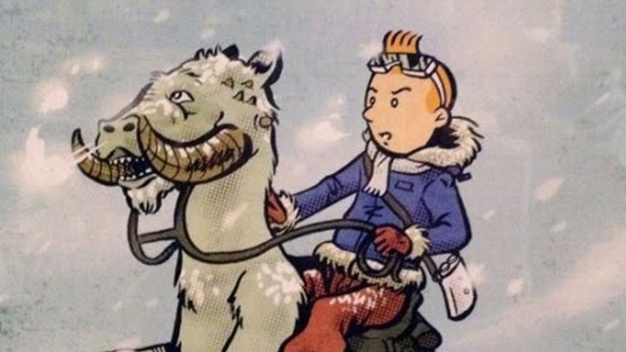 Aventures de Tintin : parodies et mashups