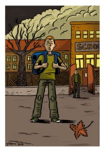 Etrange automne (Strange Autumn) - Illustration de Gilderic