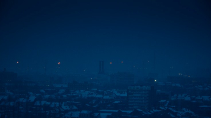 Matin de neige (Liège, Belgique) - Photo : Gilderic