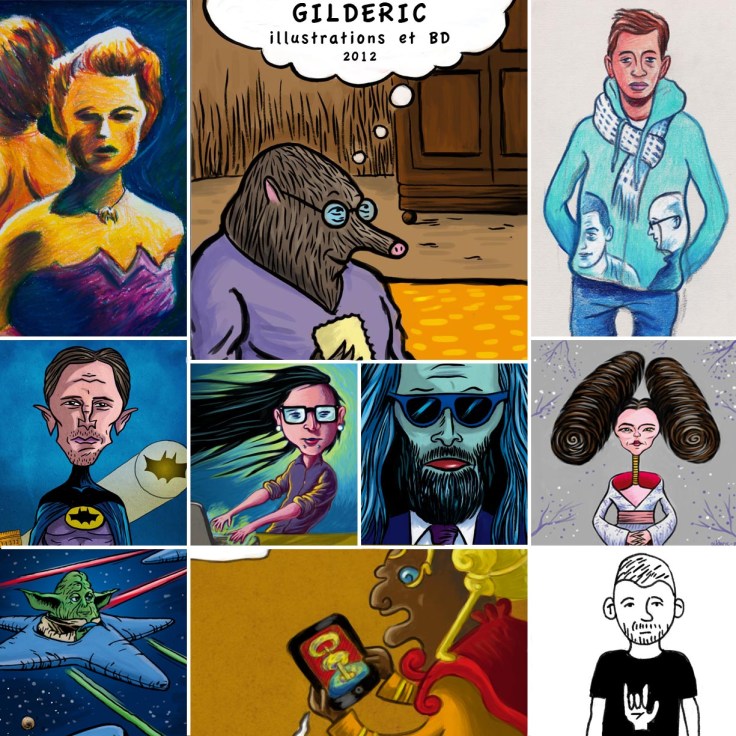 Retrospective Illustration & BD Gilderic 2012