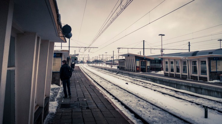 Libramont Station - attente - Photo : Gilderic