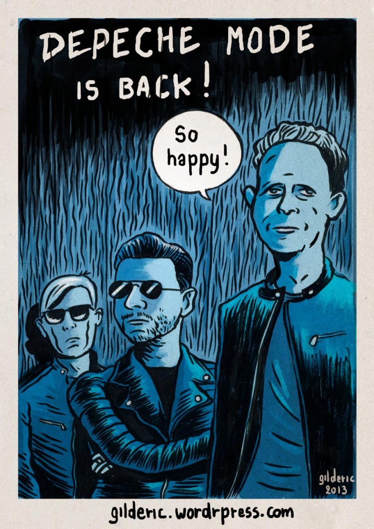 Depeche Mode - Dessin de Gilderic