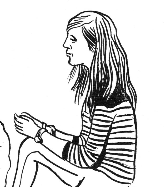 Des visages, des figures VIII : portraits à la plume - Dessin de Gilderic