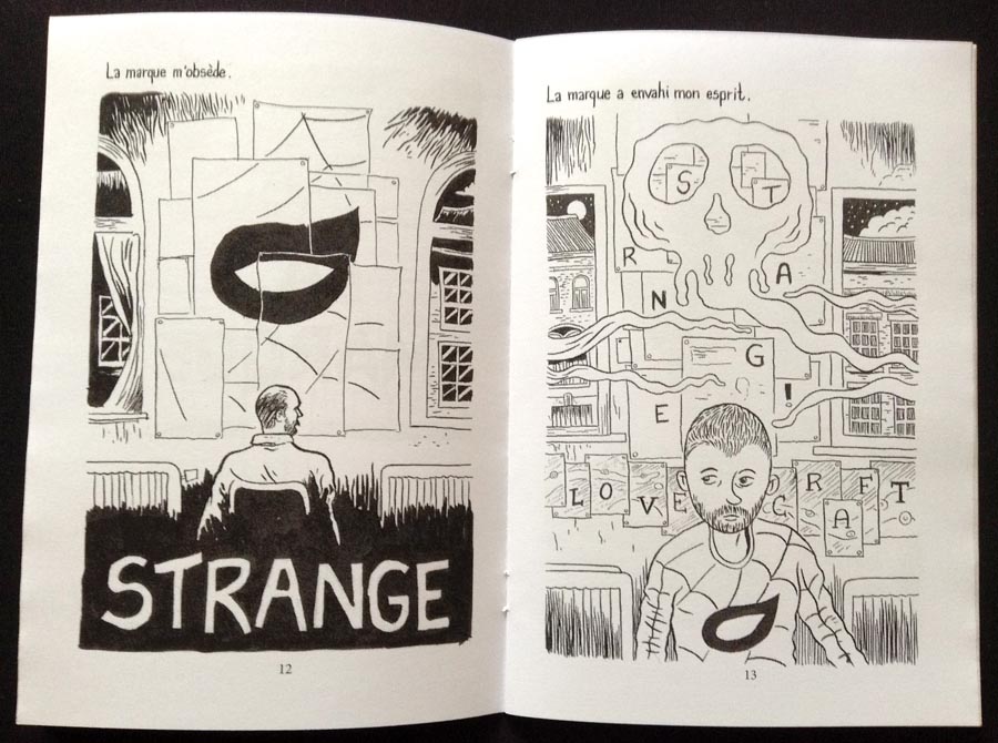 L'Atelier de l'étrange (extraits) - Texte et dessins : Gilderic