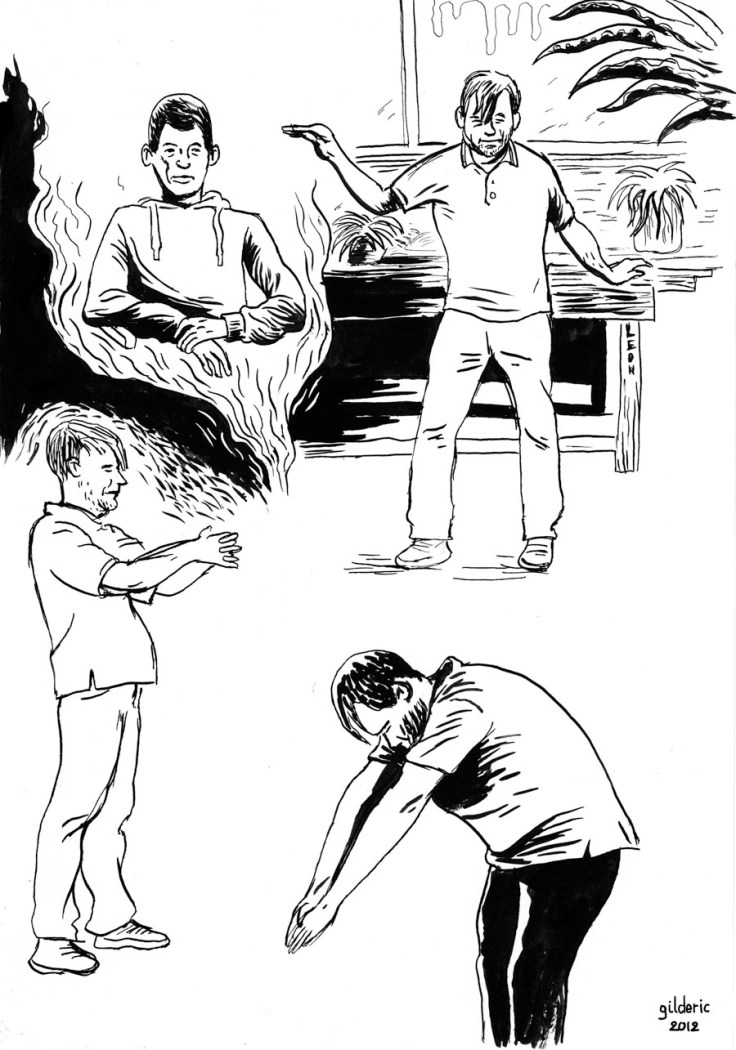 Visages, figures XI : portraits d'après modèle - Dessin de Gilderic