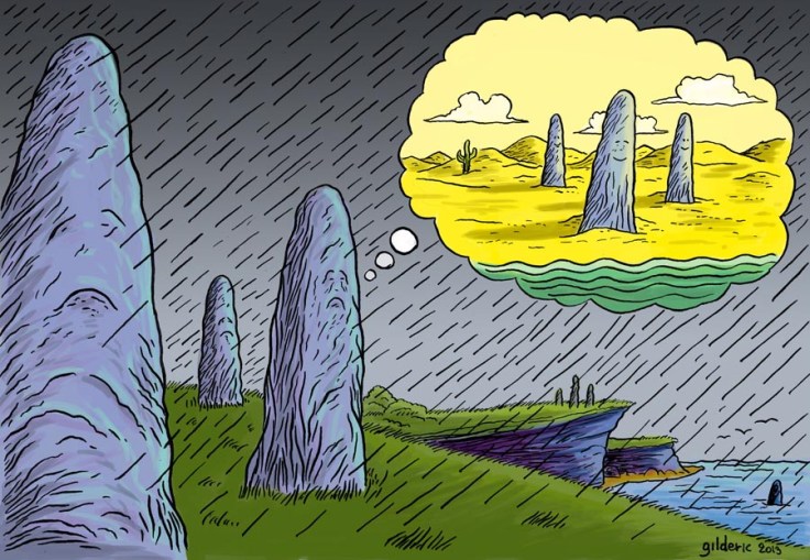 Crepe bretonne (Marianne Belgique) - Dessin de Gilderic