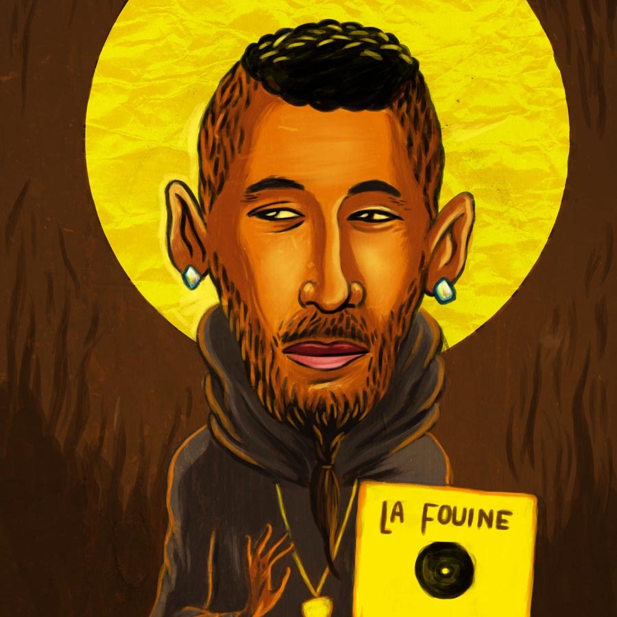 La Fouine (Pop Icon) - Illustration de Gilderic
