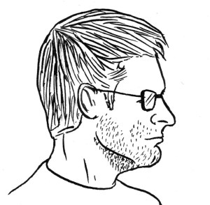 Profil d'homme - Dessin de Gilderic