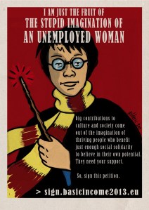 Poster Harry Potter (Basic Income)- Dessin de Gilderic