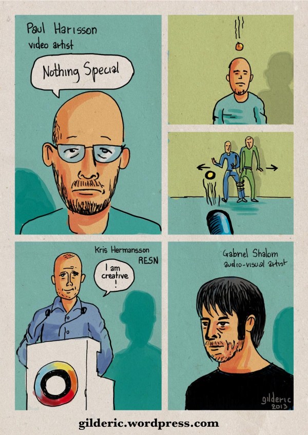 KiKK Festival 2013 : nothing Special - Dessins de Gilderic