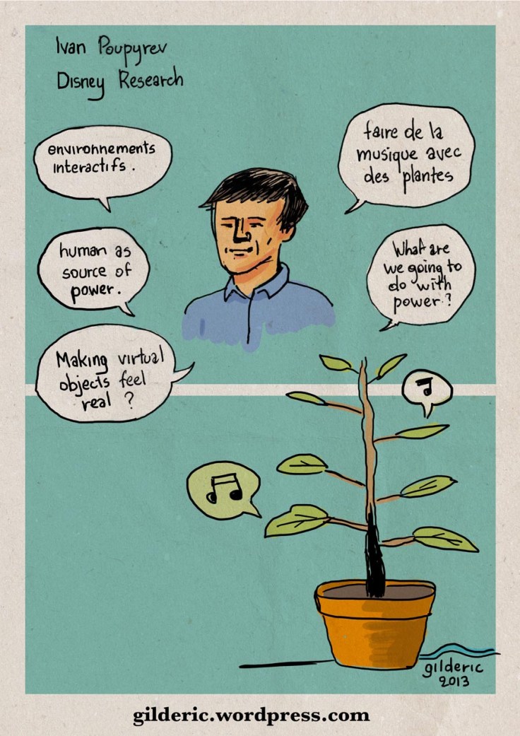 KiKK Festival 2013 - Ivan Poupyrev - Dessins de Gilderic