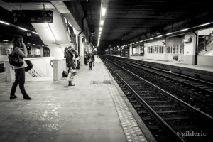 Retard de train - Gare de Namur - Belgique