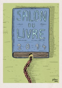 Salon du Livre de Paris 2014 - dessin de Gilderic
