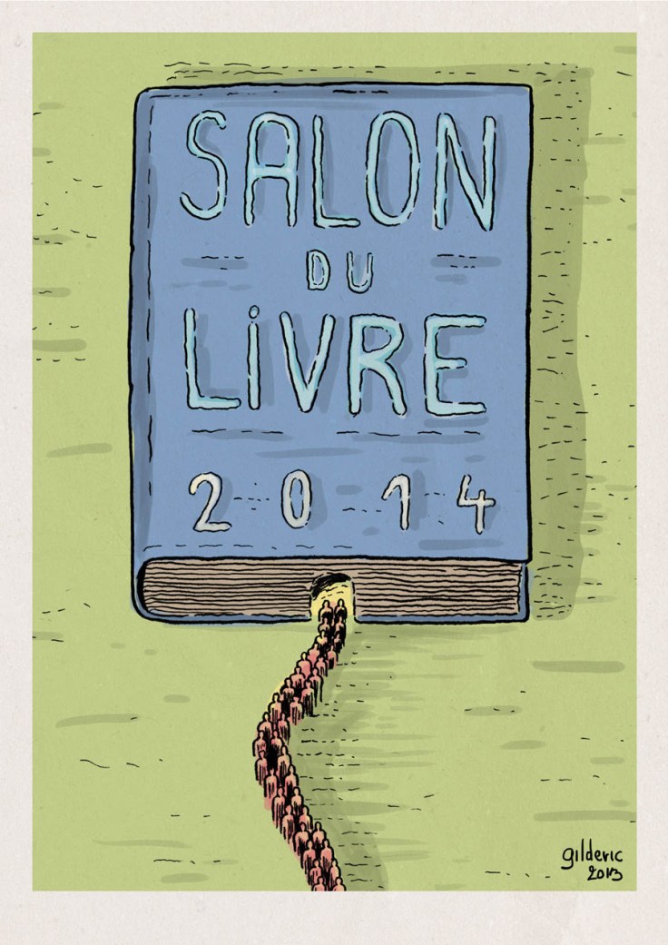 Salon du Livre de Paris 2014 - dessin de Gilderic