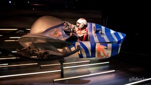 Anakin Skywalker costume et podracer, Star Wars Identities, Paris - Photo : Gilderic
