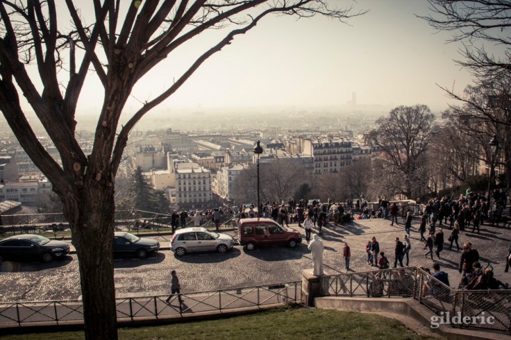 Paris, vu de Montmartre - Photo : Gilderic