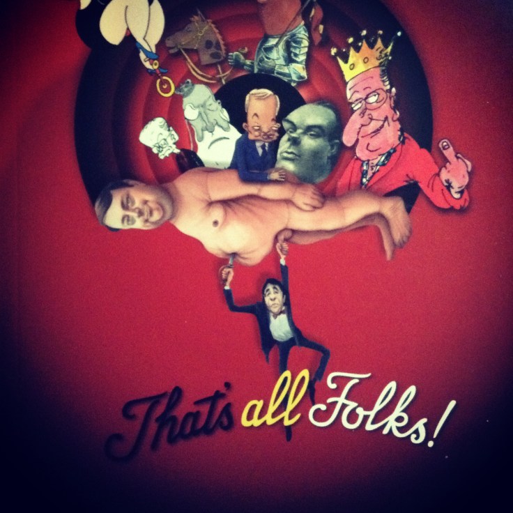 That's All Folks - visuel de l'affiche et du catalogue de l'expo