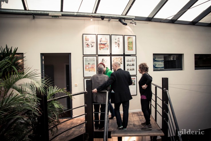 Vernissage expo "That's All Folks" (Seed Factory, Brussels) - Photo : Gilderic
