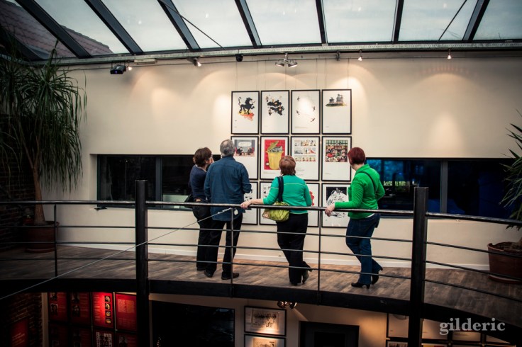 Vernissage expo "That's All Folks" (Seed Factory, Brussels) - Photo : Gilderic