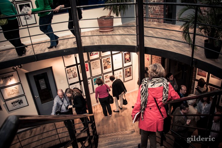 Vernissage expo "That's All Folks" (Seed Factory, Brussels) - Photo : Gilderic