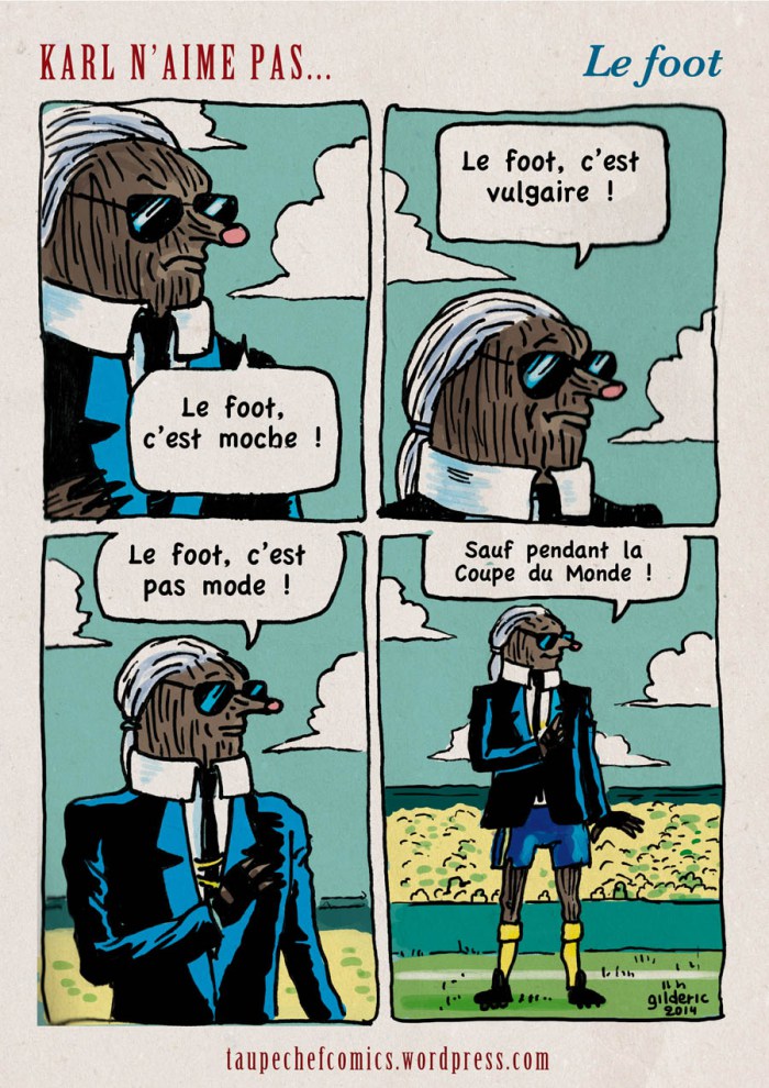 Taupe Chef : Karl n'aime pas... le foot ! - BD de Gilderic