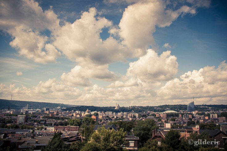 Liège et le monument interallié - Photo : Gilderic