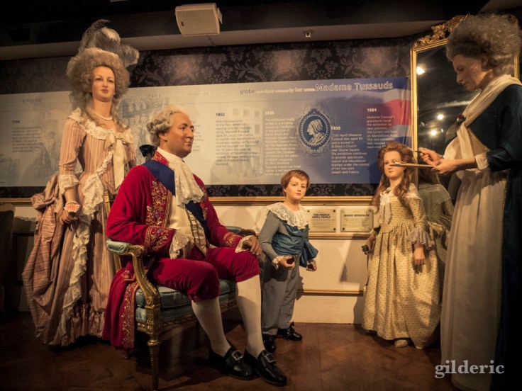 Louis XVI, Marie Antoinette et Madame Tussauds