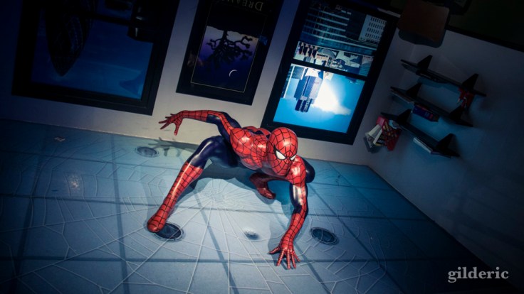 Spiderman chez Madame Tussauds