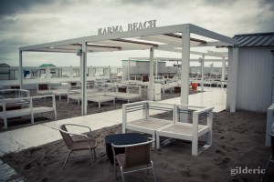 Plage de Blankenberge sous la pluie - Photo : Gilderic