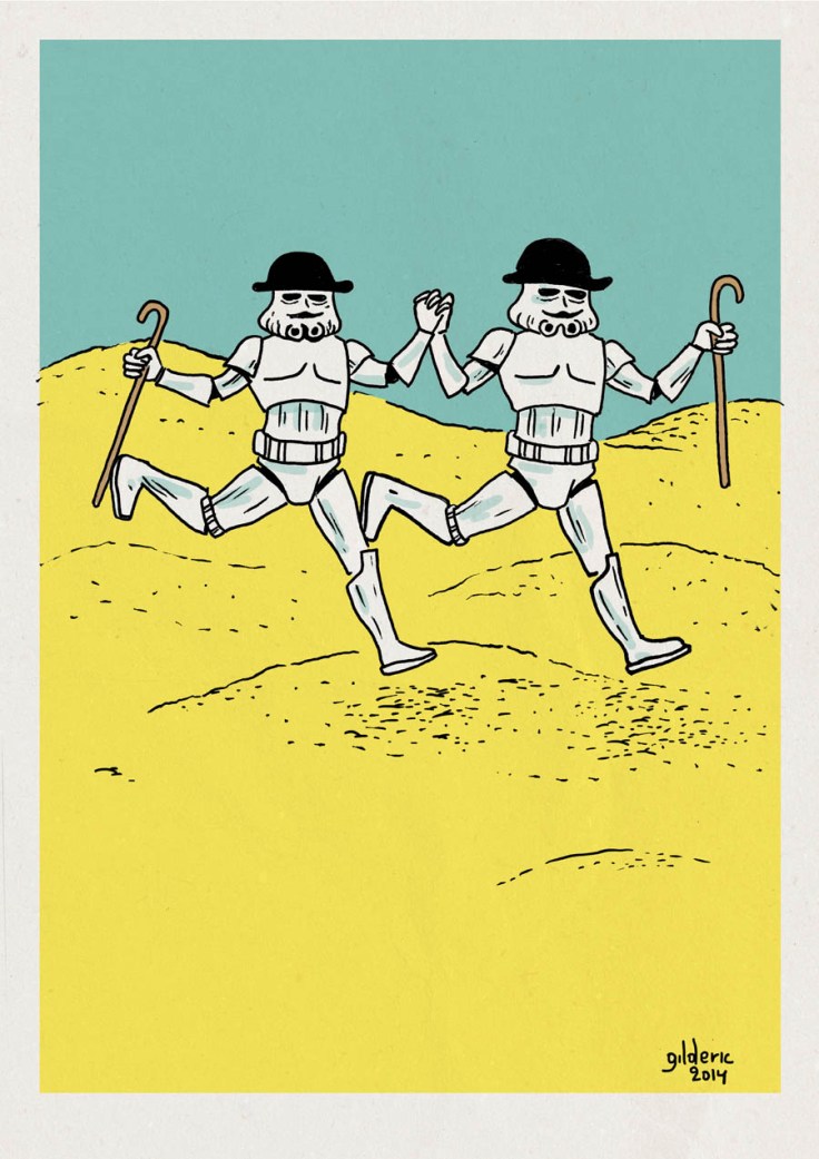 Tintin vs Star Wars : les Dupondt Stormtroopers - Dessin : Gilderic
