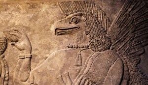 Bas-relief assyrien (British Museum, Londres) - Photo : Gilderic