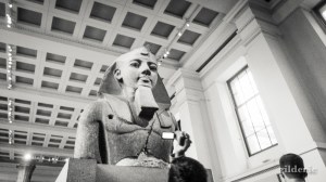 statue de pharaon égyptien, British Museum - Photo : Gilderic