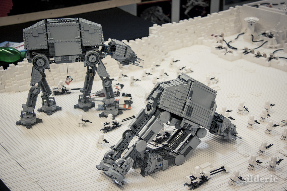 Bataille sur Hot (Star Wars en Lego, FACTS 2014) - Photo : Gilderic