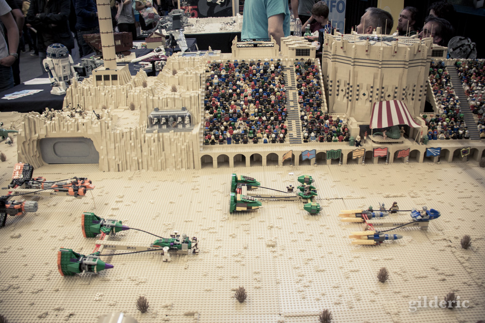 Course de Modules (Star Wars en Lego, FACTS 2014) - Photo : Gilderic