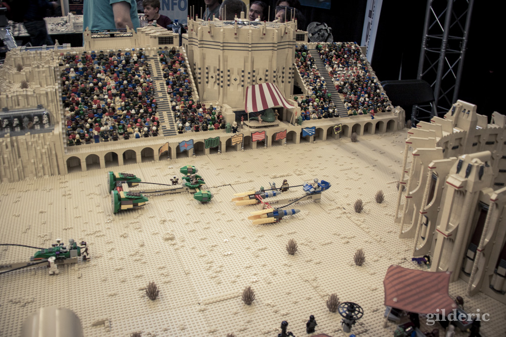 Course de Modules (Star Wars en Lego, FACTS 2014) - Photo : Gilderic